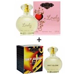 Ficha técnica e caractérísticas do produto Kit 2 Perfumes Cuba 100ml Cada Lovely + Sky Glow