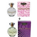 Ficha técnica e caractérísticas do produto Kit 2 Perfumes Cuba 100ml Cada Mademoiselle + Very Sexy
