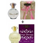 Ficha técnica e caractérísticas do produto Kit 2 Perfumes Cuba 100ml Cada Miss Cuba + Rouge Dreams