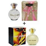 Ficha técnica e caractérísticas do produto Kit 2 Perfumes Cuba 100ml Cada Miss Cuba + Sky Glow