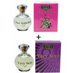 Ficha técnica e caractérísticas do produto Kit 2 Perfumes Cuba 100ml Cada Pure Seduction + Very Sexy