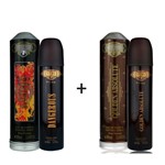 Ficha técnica e caractérísticas do produto Kit 2 Perfumes Cuba Prime 100ml Cada Dangerous + Golden Absolute