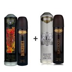 Ficha técnica e caractérísticas do produto Kit 2 Perfumes Cuba Prime 100ml Cada Dangerous + Legend