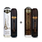Ficha técnica e caractérísticas do produto Kit 2 Perfumes Cuba Prime 100ml cada | Eiffel Centennial + Golden Absolute