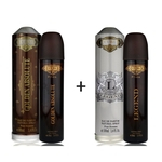 Ficha técnica e caractérísticas do produto Kit 2 Perfumes Cuba Prime 100ml cada | Golden Absolute + Legend 