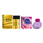 Ficha técnica e caractérísticas do produto Kit 2 Perfumes Entity Feminino e Masculino 100 ml cada