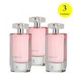 Ficha técnica e caractérísticas do produto KIT 3 Perfumes Feminino - Rebelle 75ml