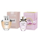 Ficha técnica e caractérísticas do produto Kit 2 Perfumes La Rive Feminino Cuté 100 Ml +in Flames 90 Ml