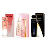 Ficha técnica e caractérísticas do produto Kit 3 Perfumes Miss Drean, Sweet Woman, Hello Beauty La Rive