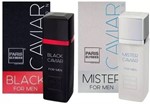 Ficha técnica e caractérísticas do produto Kit Perfumes Paris Elysees Black Caviar e Mister Caviar
