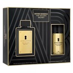 Ficha técnica e caractérísticas do produto Kit PerfumeThe Golden Secret Antonio Banderas + Desodorante