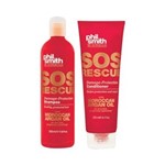 Ficha técnica e caractérísticas do produto Kit Phil Smith SOS Rescue Damage-Protection Shampoo + Condicionador