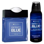 Ficha técnica e caractérísticas do produto Kit Phytoderm Infinity Blue Deo Colonia 95ml + Desodorante 110ml