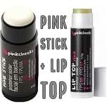 Kit Pinkcheeks Protetor Solar Pink Stick+ Lip Top Stick