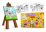 Ficha técnica e caractérísticas do produto Kit Pintura Turma da Monica - Brincadeira de Criança