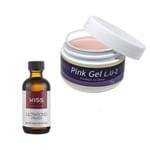Ficha técnica e caractérísticas do produto Kit Piubella Pink Gel Lu2 33Gr - Primer Ultrabond Kiss