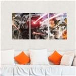 Ficha técnica e caractérísticas do produto Kit Placa Decorativa Star Wars 21 - 20X30cm