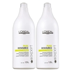 Ficha técnica e caractérísticas do produto Kit Plus 2 Shampoos L'Oréal Professionnel Scalp Therapy Pure Resource 1,5l
