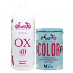 Ficha técnica e caractérísticas do produto Kit Pó Descolorante e Oxidante 40V - Merci - Sweet Hair - Sweet Professional