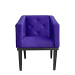 Ficha técnica e caractérísticas do produto Kit 2 Poltrona Cadeira Decorativa Rafa