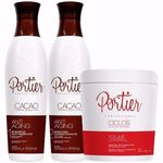 Ficha técnica e caractérísticas do produto Kit Portier Cacao Thermo Progressiva + Btox Ciclos Mask 1kg