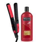 Ficha técnica e caractérísticas do produto Kit Prancha Lizz Passione Cerâmica Bivolt + Shampoo Tresemmé Proteção Térmica 400ml