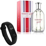 Ficha técnica e caractérísticas do produto Kit Presente com Perfume Tommy Girl Cologne 100ml Tommy Hilfiger e Relógio Inteligente Mi Band 2 Xiaomi
