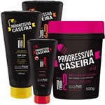 Ficha técnica e caractérísticas do produto Kit Progressiva Caseira Shampoo Cond Másc Finalizador Muriel
