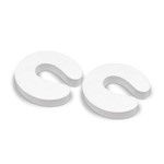 Ficha técnica e caractérísticas do produto Kit Protetor de Porta Adoleta Branco com 02 Unidades