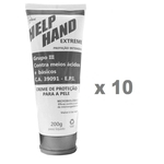 Ficha técnica e caractérísticas do produto Kit Protetor Pele Help Hand G3 Extreme 200g Henlau 10un