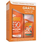 Ficha técnica e caractérísticas do produto Kit Protetor Solar Cenoura & Bronze FPS 50 - 200 Ml + Protetor Solar Kids FPS 30 - 110 Ml