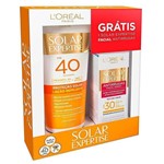 Ficha técnica e caractérísticas do produto Kit Protetor Solar L'Oréal Expertise Ação Repelente FPS40/120ml + Facial Antirrugas FPS30/25g *GRÁTIS - L'oreal Paris
