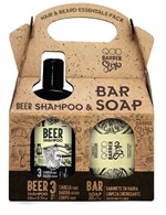 Ficha técnica e caractérísticas do produto Kit - QOD Barber Shop - Beer Shampoo Bar Soap