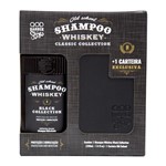 Ficha técnica e caractérísticas do produto Kit QOD Barber Shop Shampoo para Cabelo e Barba Old School Whiskey 220ml + Carteira QOD Barber