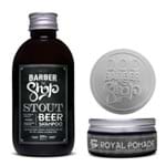 Ficha técnica e caractérísticas do produto Kit QOD Barber Shop Stout Beer Royal Cristal (2 Produtos) Conjunto