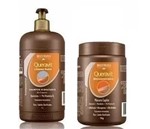 Ficha técnica e caractérísticas do produto Kit Queravit Shampoo Hidratante 1 Litro + Máscara 1 Kg - Bio Extratus