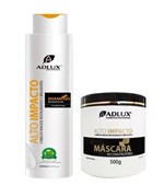 Ficha técnica e caractérísticas do produto Kit Reconstrutor Capilar Alto Impacto Shampoo+ Mascara Manutenção Adlux