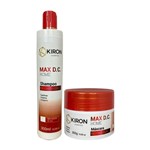 Kit Recontrução Shampoo + Máscara Kiron Cosméticos Max D.C. 2x300ml