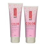 Kit Red Iron Color Shampoo Cabelos Ressecados 250ml + Hidratante 200g