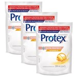 Ficha técnica e caractérísticas do produto Kit Refil Sabonete Líquido Protex Nutri Protect Vitamina E 200ml com 3 unidades
