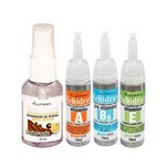 Kit Rehidratt Reparador de Pontas Barro Mineral Vitamina B5 - 35ml + Ampolas de Vitaminas A, E e B5 - 3x10ml