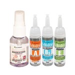 Kit Rehidratt Reparador de Pontas Ceramidas Vitamina B5 - 35ml + Ampolas de Vitaminas A, E e B5 - 3x10ml