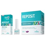 Ficha técnica e caractérísticas do produto Kit Reposit 30caps + Reposit Nails 7,5ml Kress para Tratamento das Unhas e dos Cabelos
