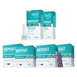 Ficha técnica e caractérísticas do produto Kit reposit 120caps + 2x reposit nails 7,5ml kress para tratamento das unhas e dos cabelos