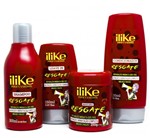 Kit Resgate ILike Professional Shampoo 300ml, Condicionador 200ml, Leave-in 150ml e Máscara 250g