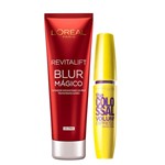 Ficha técnica e caractérísticas do produto Kit Revitalift Blur L'Oréal Paris + The Colossal Volum' Express Maybelline