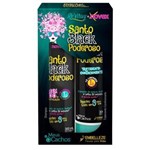 Ficha técnica e caractérísticas do produto Kit Revitay Novex Santo Black Poderoso Shampoo + Condicionador 300ml - Único