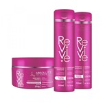 Kit Revive Home Care Shampoo 300 Ml + Cond 300 Ml + Máscara 250g Absoluty Color - Absoluty Colors