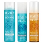 Ficha técnica e caractérísticas do produto Kit Revlon Equave Detangling Shampoo - 250ml + Condicionador - 200ml + Condicionador Sun Protection - 200ml - Revlon Professional