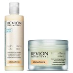 Ficha técnica e caractérísticas do produto Kit Revlon Hydra Shampoo - 250ml + Máscara - 200ml - Revlon Professional